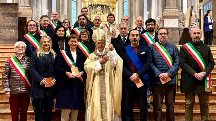 Giubileo dei governanti e degli amministratori, in Cattedrale la cerimonia con i politici della Diocesi di Parma
