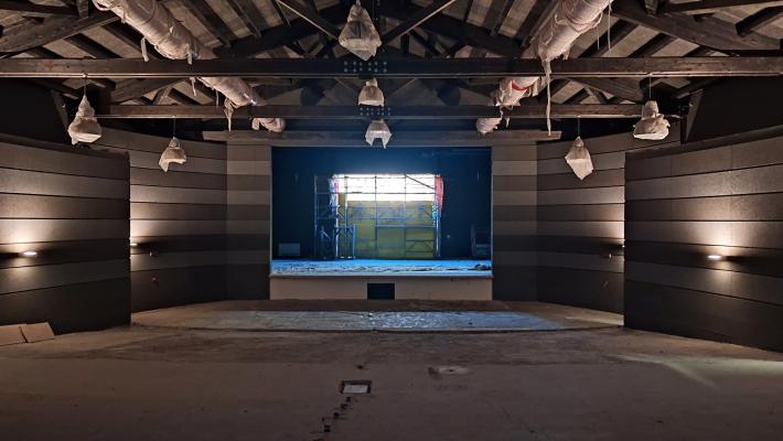 Teatro Guareschi: iniziati i lavori di riqualificazione