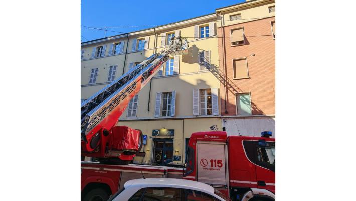 Vigili del Fuoco al lavoro