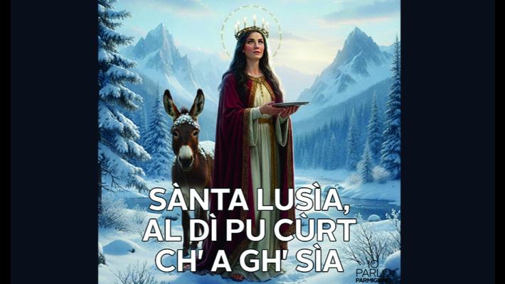Santa Lucia in dialetto