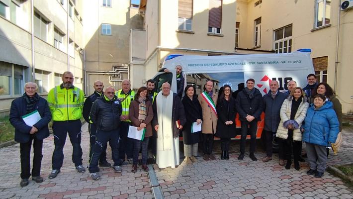 Borgotaro: una nuova ambulanza tecnologicamente all&rsquo;avanguardia per i trasporti sanitari urgenti
