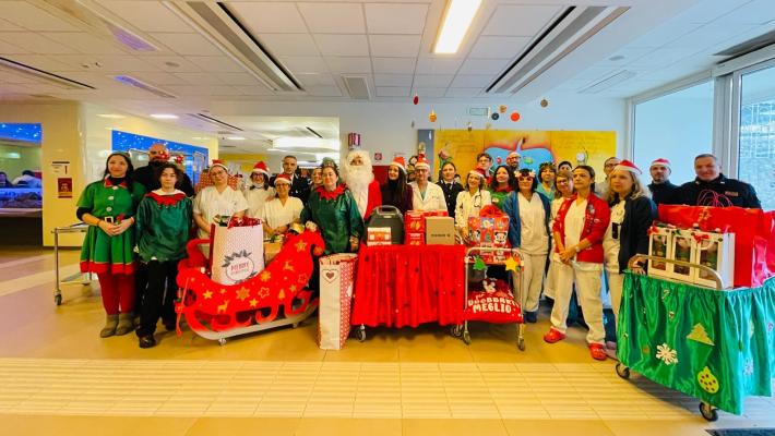 Insieme a &ldquo;I Folletti&rdquo;, doni per tutti i pazienti dell&rsquo;Ospedale dei Bambini