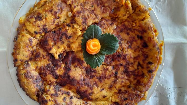 Niente avanzi con la  Frittata di carne 