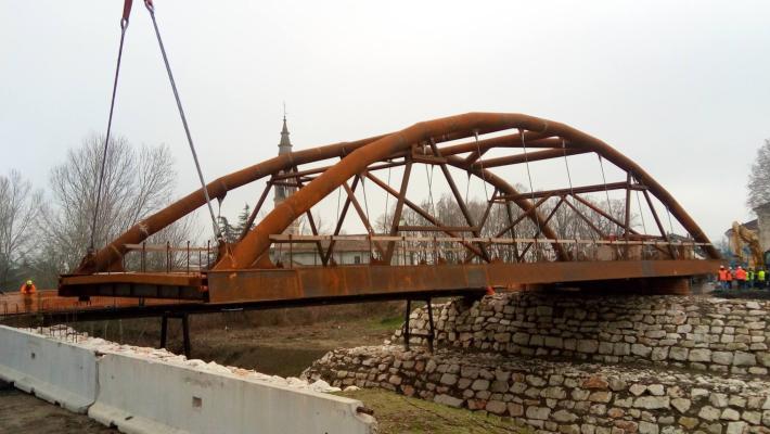 Riaperto questa sera il ponte Bailey a Castellina di Soragna
