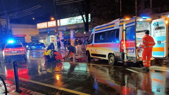 Ferito in modo serio il pedone investito da una moto davanti al Barilla Center