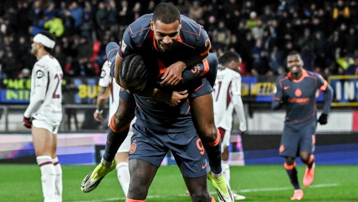 Inter-Torino 2-1, decidono i gol di Diouf e Bonny: nerazzurri in semifinale