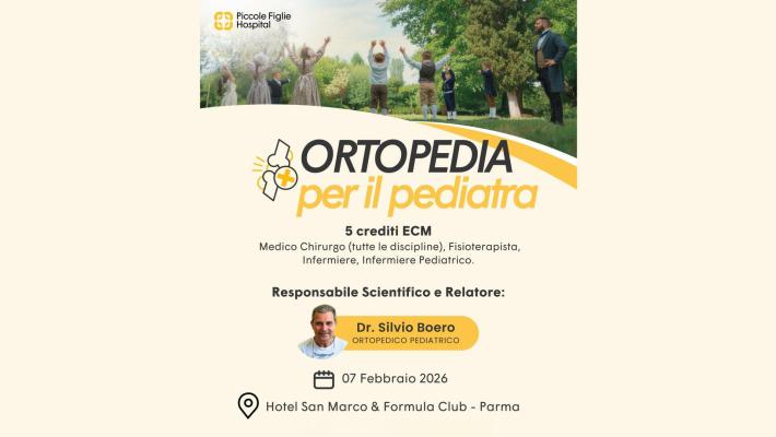 A Parma convegno sull&rsquo;ortopedia pediatrica: risposte chiare ai dubbi pi&ugrave; comuni dei genitori