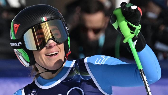Milano Cortina: Sofia Goggia &egrave; bronzo nella discesa libera 
