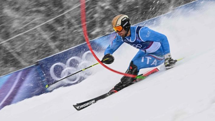 Exploit di Saccardi alle Olimpiadi: decimo nella prima manche di slalom