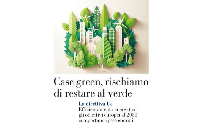 Domani focus  sulla transizione verde per la casa