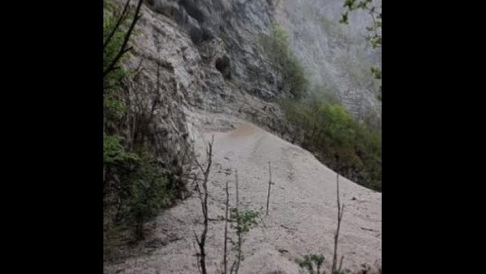 Frana all'Infernaccio sui monti Sibillini, nessun ferito