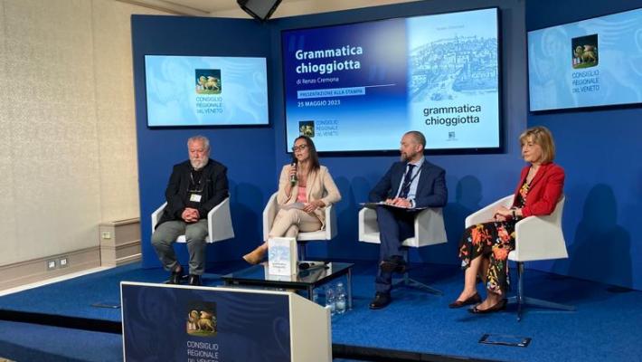 Comunicato Stampa: Presentata in Consiglio Veneto la &lsquo;Grammatica chioggiotta&rsquo; di Renzo Cremona