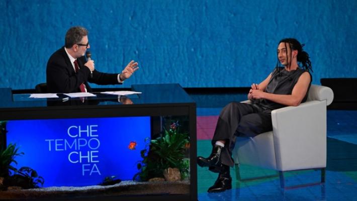 Ghali da Fazio, Fa strano sentire che non si può parlare di pace