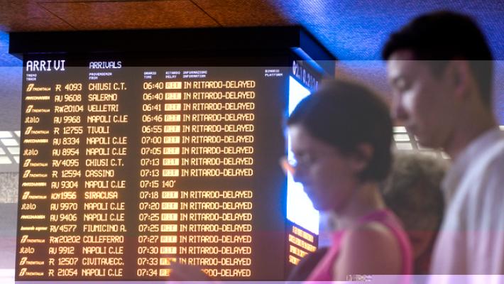 Telo su cavi treni Roma-Civitavecchia,ritardi fino a 2 ore