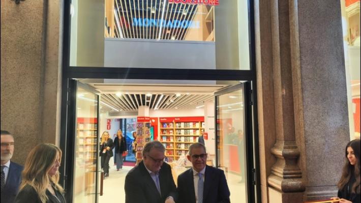 Inaugurata la libreria Mondadori della Galleria Alberto Sordi
