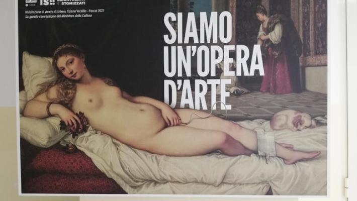Nell'ospedale di Caserta capolavori d'arte rivisitati per malati