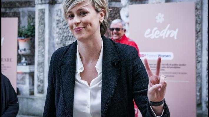 Federica Pellegrini nella Fondazione Giulia Cecchettin