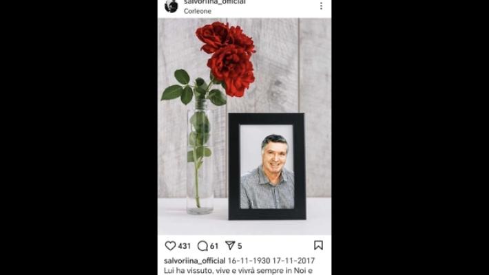 Salvuccio Riina omaggia il padre, "vive sempre in Noi e con Noi"