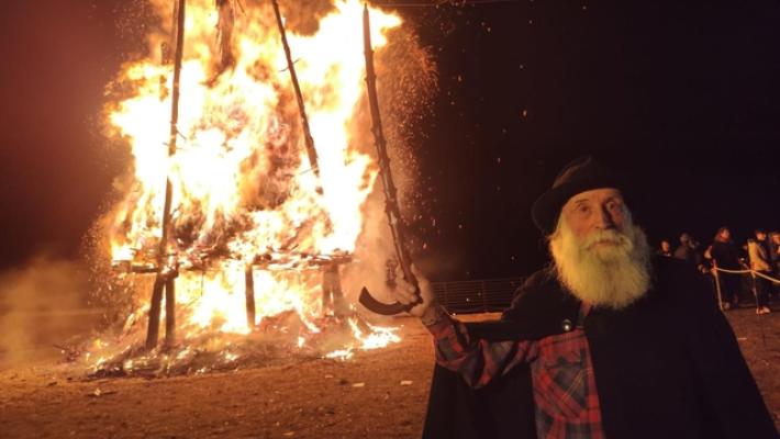 In Friuli i falò epifanici rivelano se il 2025 sarà un buon anno