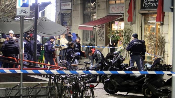 Ucciso in panetteria, la telecamera ha ripreso il killer in fuga