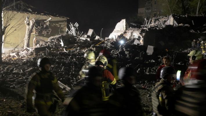 Ucraina, nel raid russo su Kiev almeno 9 i morti e 63 i feriti