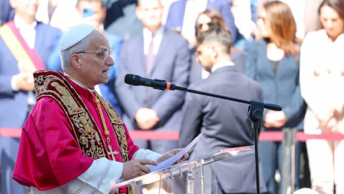 Il Papa ai romani, vi offro quel poco che ho e che sono