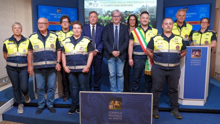 Comunicato Stampa: Sandonà (Lega-LV):“Trent’anni di attività a favore del prossimo:Protezione Civile Campo San Martino"