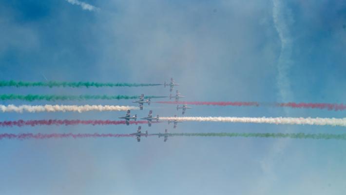 Velivolo precipitato, annullato sorvolo Milano Frecce Tricolori