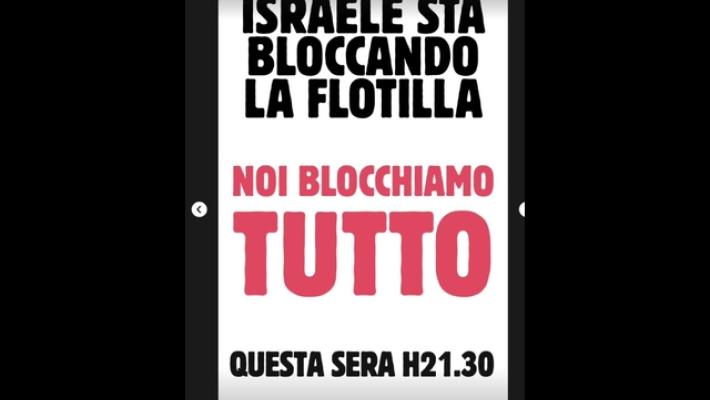 Pro Pal Torino, manifestazione in serata contro blocco Flotilla