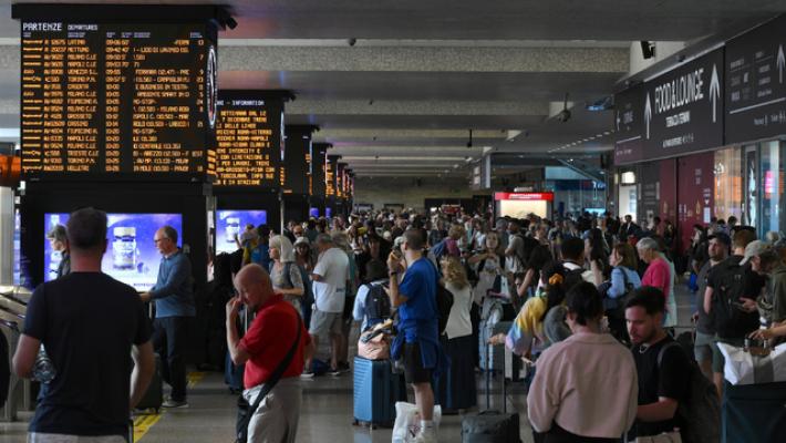 Flotilla: a Roma gli attivisti vicino alla stazione