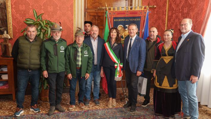 Comunicato Stampa: CRV - Presidente Ciambetti riceve delegazione greca di Metsovo