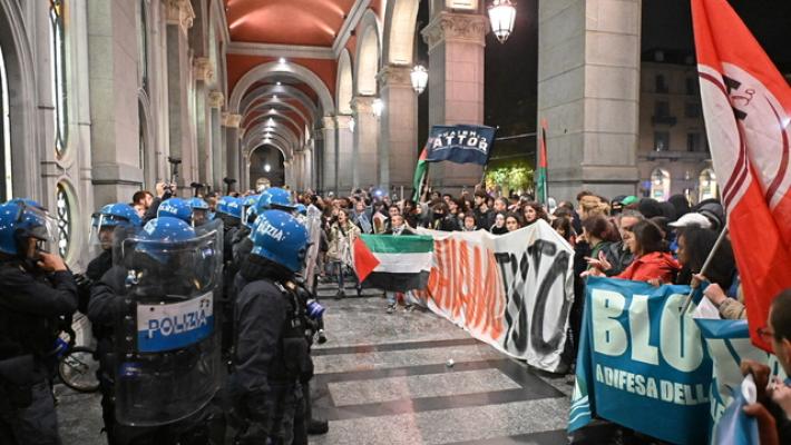 Flotilla: terminata protesta sui binari a Torino Porta Nuova
