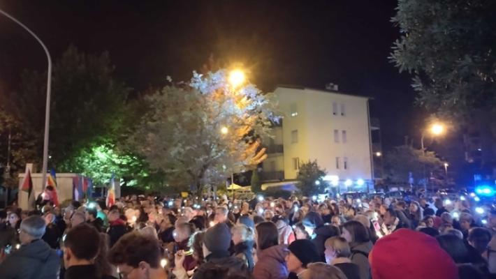 Negli ospedali del Trentino in centinaia manifestano per Gaza