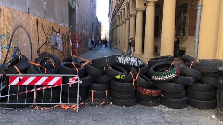 A Bologna bloccato il rettorato dell'Università
