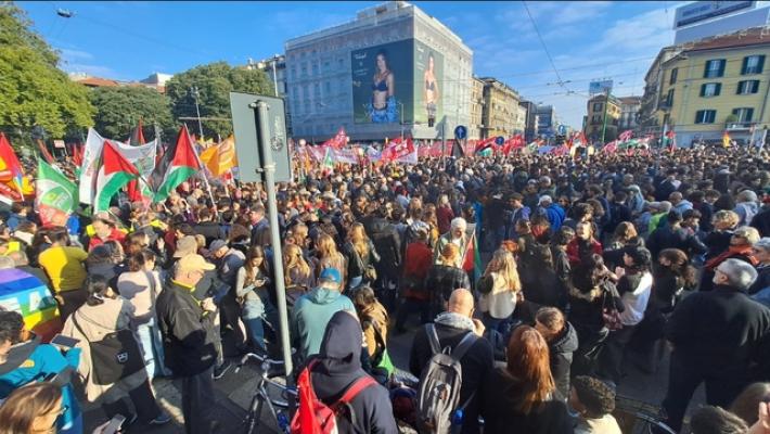 Cgil, in corteo a Milano siamo 100mila