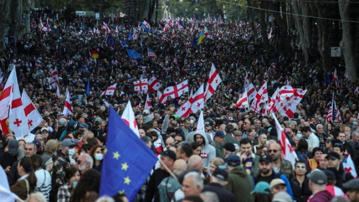 Voto locale in Georgia, scontri a Tbilisi