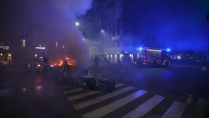 Scontri a Roma, tornano liberi i due manifestanti arrestati