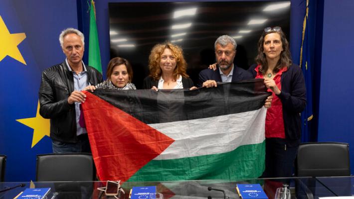 Scuderi all'Eurocamera, "noi presi in ostaggio da Israele"