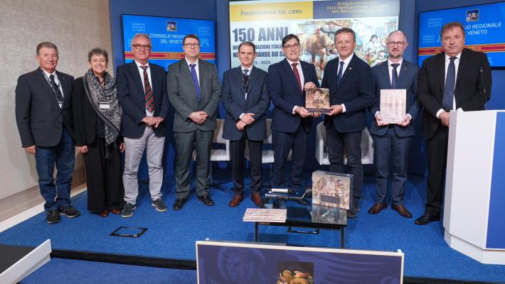 Comunicato Stampa: CRV - L'opera dell'università brasiliana di Caxias do Sul sui 150 anni dell'immigrazione italiana