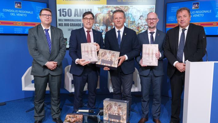 Comunicato Stampa: Presentazione volume “150 anni dell’immigrazione italiana nel Rio Grande do Sul”