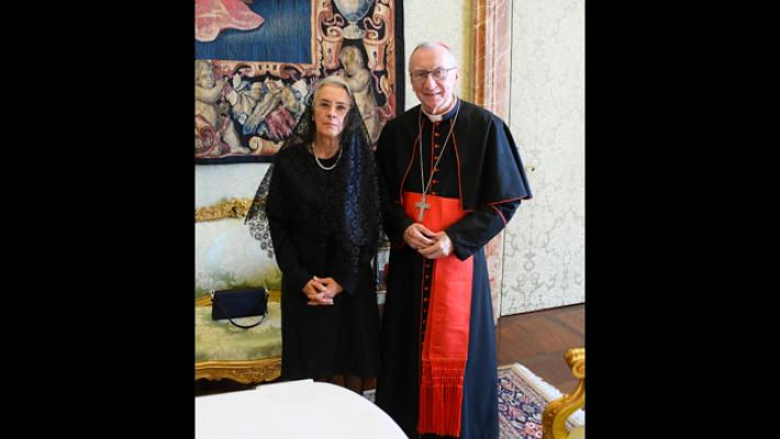 Parolin, 'critiche Israele? Il mio un contributo per pace'
