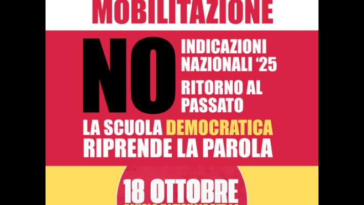 Domani iniziativa Tavolo scuola contro i nuovi programmi