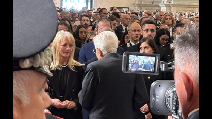 Mattarella giunto a Padova per i funerali dei tre carabinieri