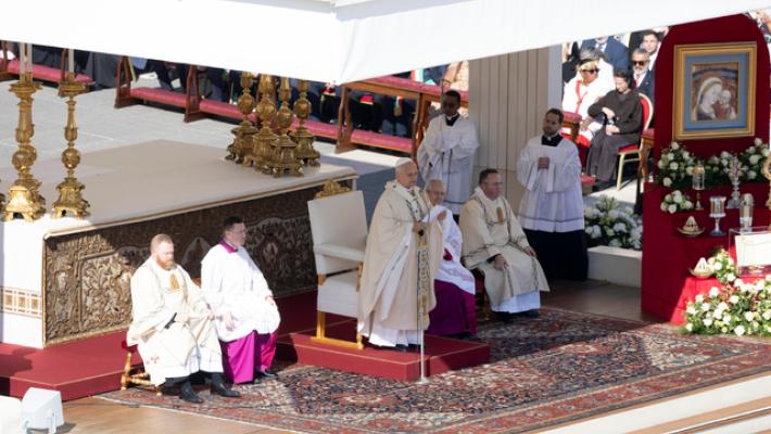 Il Papa, pace giusta e duratura in Terra Santa e Ucraina