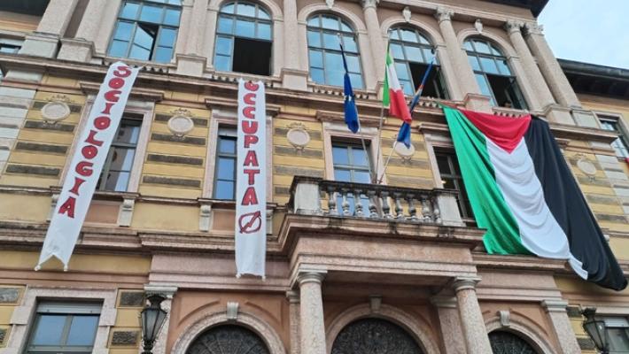 Sociologia occupata a Trento, 'basta collaborazione con Israele'