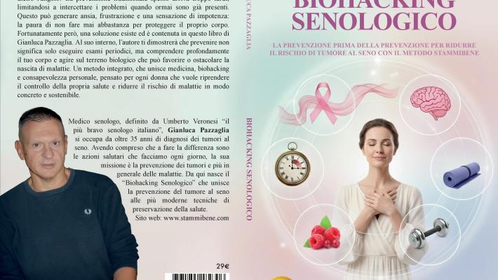 Comunicato Stampa: Gianluca Pazzaglia lancia il Bestseller “Biohacking Senologico”