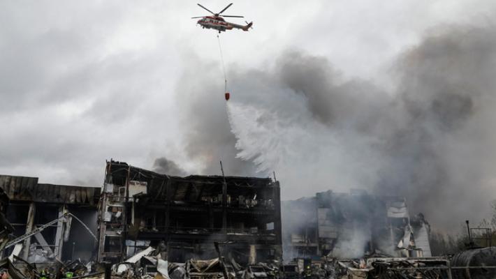 Sindaco, tre morti per l'attacco russo su Kiev