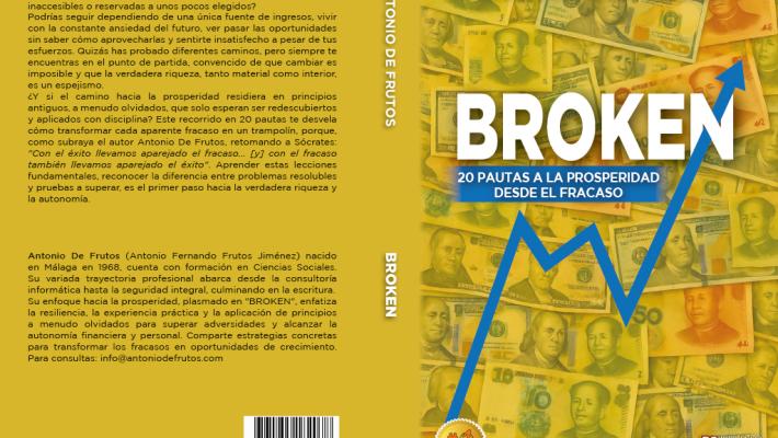 Comunicato Stampa: Antonio De Frutos lancia il libro “BROKEN”