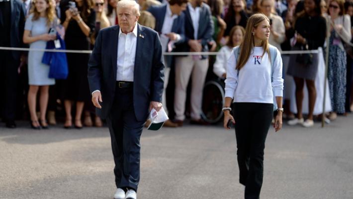 La nipote di Trump debutta nel golf professionistico