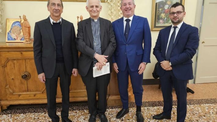 A Bologna Sala e Chiorazzo ricevuti dal cardinal Zuppi